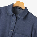 ZANZEA Women Denim Shirt Dress 2025 Summer Fashion Short Sleeve Sundress Solid Pockets Robe Casual Turn Down Collar Mini Dresses