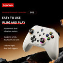 New Lenovo S02 Wireless Controller Bluetooth Gamepad for Nintendo Switch,PC,Android TV,IOS PC Joysticks Six-axis Dual Vibration