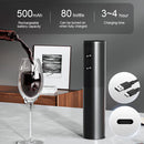 Rechargeable Electric Wine Bottle Opener Set Automatic Red Wine Corkscrew USB Charging Wine Opener Wine Tools Kitchen Products ﻿