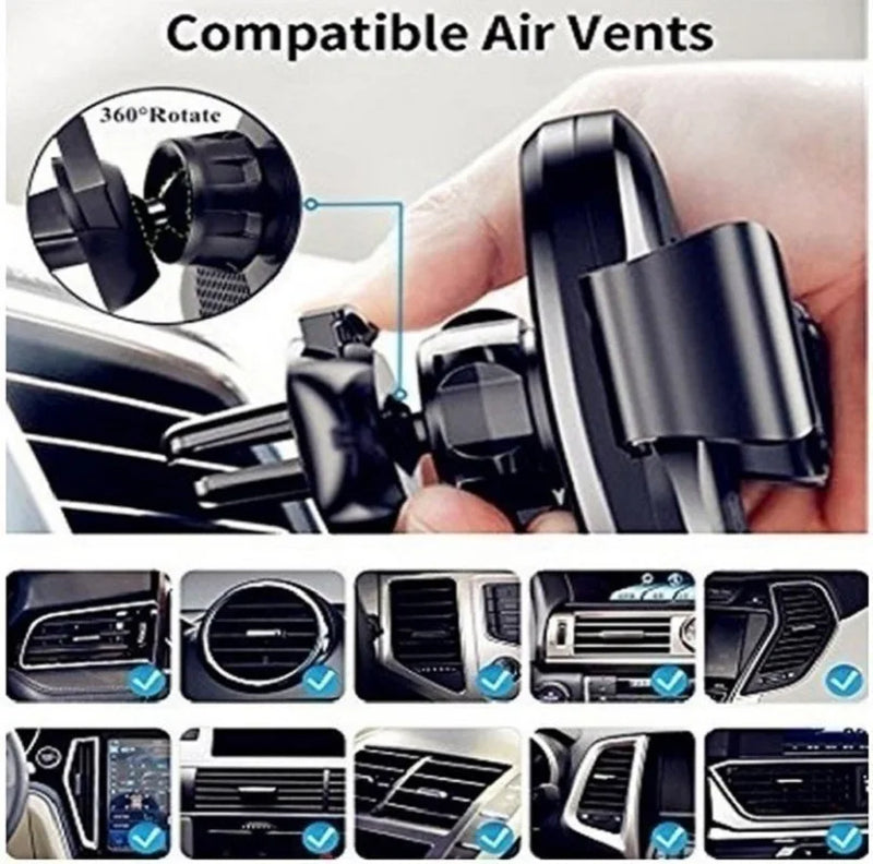 C5 Car Holder For Phone Multi-function Mobile Phone Holder Gravity Bracket Sun Visor Mirror Dashboard GPS Smartphone For iPhone