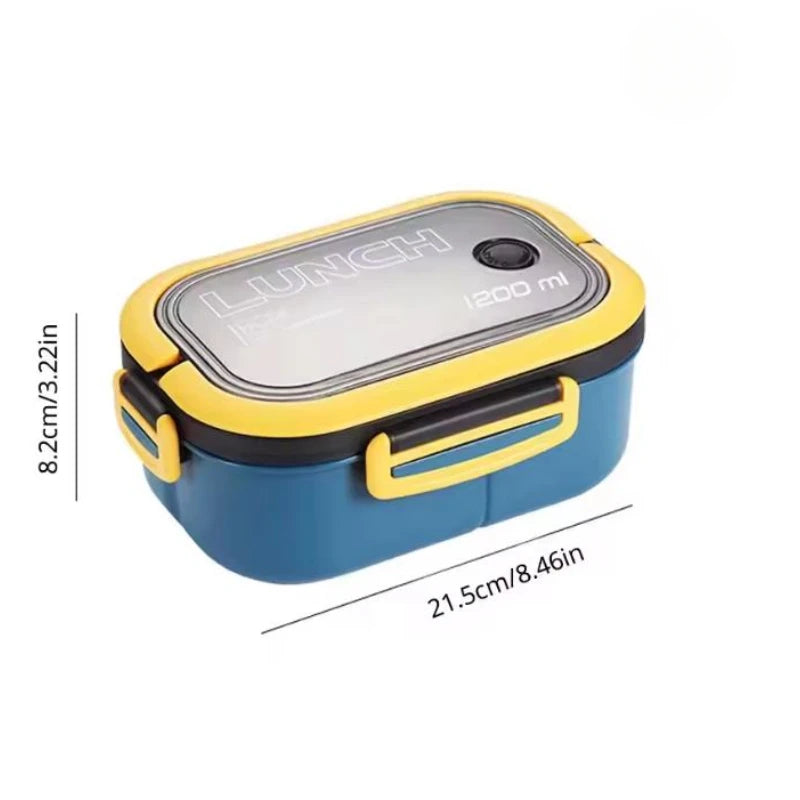 Kitchen Fruit Food Lunch Box With For Easy Carrying Outdoor Camping Picnic Food Microwave Safe And Convenient Heating Lunch Box