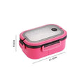 Kitchen Fruit Food Lunch Box With For Easy Carrying Outdoor Camping Picnic Food Microwave Safe And Convenient Heating Lunch Box