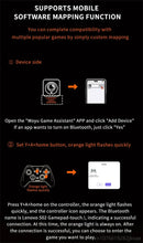 New Lenovo S02 Wireless Controller Bluetooth Gamepad for Nintendo Switch,PC,Android TV,IOS PC Joysticks Six-axis Dual Vibration