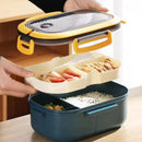Kitchen Fruit Food Lunch Box With For Easy Carrying Outdoor Camping Picnic Food Microwave Safe And Convenient Heating Lunch Box