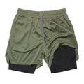Men's Multi Pocket Shorts Fitness Shorts Casual Beach Sports Lined Skinny Shorts Everyday Style Mesh Camouflage Running Shorts