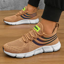 Men Casual Sports Shoes Breathable Lightweight Sneakers Anti-slip Flats Outdoor Running Walking Tenis Athletic Jogging Shoes