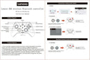 New Lenovo S02 Wireless Controller Bluetooth Gamepad for Nintendo Switch,PC,Android TV,IOS PC Joysticks Six-axis Dual Vibration
