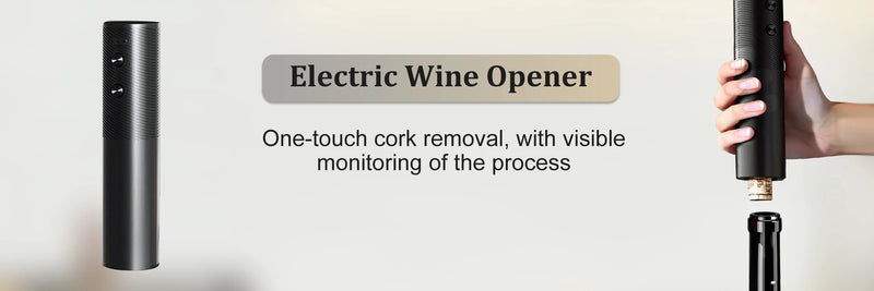 Rechargeable Electric Wine Bottle Opener Set Automatic Red Wine Corkscrew USB Charging Wine Opener Wine Tools Kitchen Products ﻿