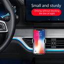 C5 Car Holder For Phone Multi-function Mobile Phone Holder Gravity Bracket Sun Visor Mirror Dashboard GPS Smartphone For iPhone