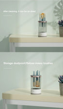 Electric Makeup Brush Cleaner Rechargeable Makeup Brushes Cleaning Tool Automatic Makeup Brush Cleaning Stand Device