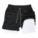 Men's Multi Pocket Shorts Fitness Shorts Casual Beach Sports Lined Skinny Shorts Everyday Style Mesh Camouflage Running Shorts