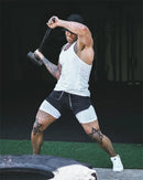 Men's Multi Pocket Shorts Fitness Shorts Casual Beach Sports Lined Skinny Shorts Everyday Style Mesh Camouflage Running Shorts