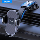 TOPK Car Phone Holder Gravity Stand for iPhone Xiaomi Samsung Car Mobile Support for Dashboard Windshield Air Vent Phone Mount